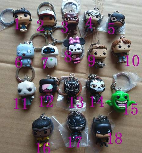 散货funko pop 钥匙扣米老鼠奇异物语 菲尼克斯  兵长利威尔 黑豹