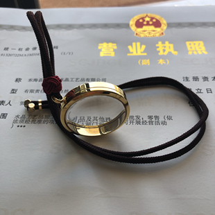 天然白水晶宝石吊坠 百忍堂张延铜出品