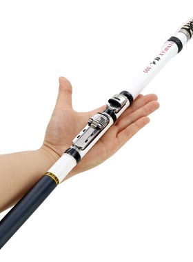 伸缩岩石钓竿旋转飞鲤鱼喂食器碳纤维Pesca 3M 1.5M 2.4M 2.1M