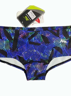 Few飘泳裤男专业竞速大三角加宽防尴尬小平角男士训练游泳裤M3135