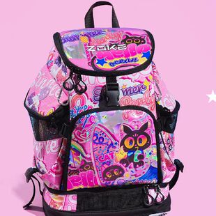 zoke洲克新款干湿分离游泳包男女运动健身儿童大容量青少年双肩包