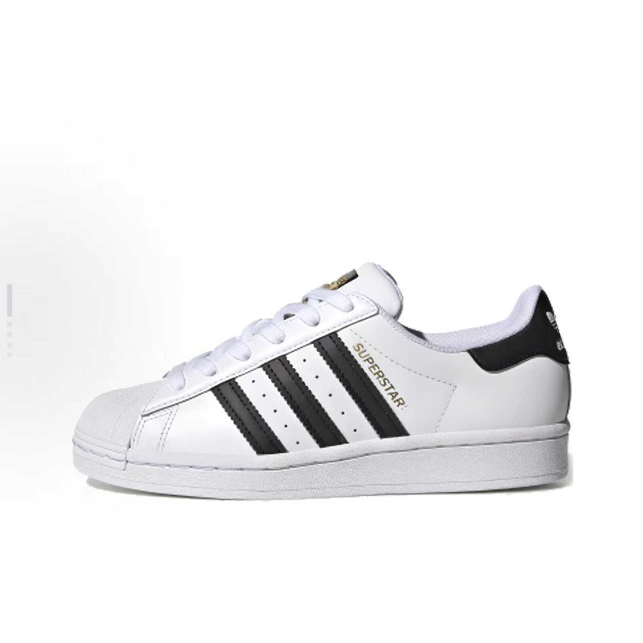 adidas originals SUPERSTAR J 贝壳头 潮流前卫 金标经典款板鞋
