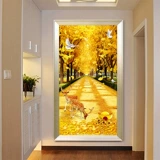 2021 Новые бриллиантовые картины полны бриллиантов и ручной работы 2022 очков золота полная вертикальная версия кристаллического коридора крыльца