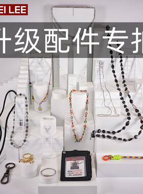 欧美ins风钛钢珐琅喷漆锁骨链