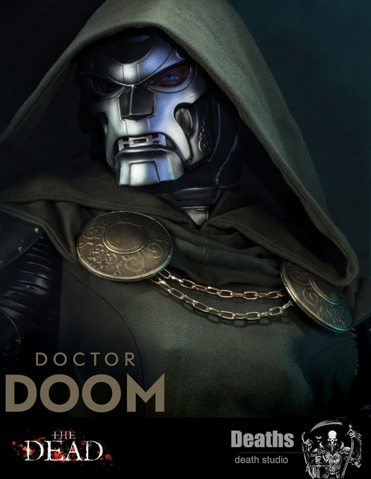 【死法 定制】sideshow/漫威系列 毁灭博士 doctor doom lsf 1/2