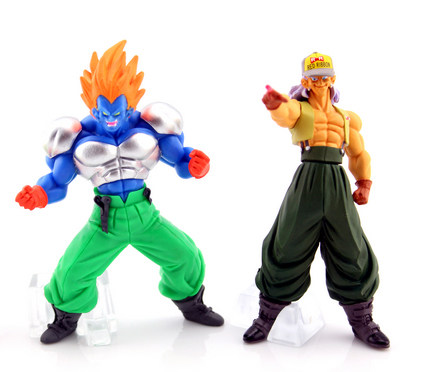 正版万代绝版老货龙珠人物hg扭蛋人造人13号2个打包全新手办单售