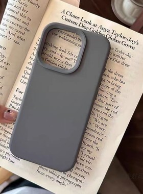 米壳水墨灰新款X200pro适用vivoS20手机壳液态硅胶S30promini防摔X100s耐脏X90深灰色s19软糯简约s17t防滑x80