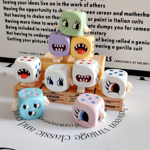 散货 PAWS ABAO迷你啃啃设计师玩具个性骰子 潮玩手办盲盒