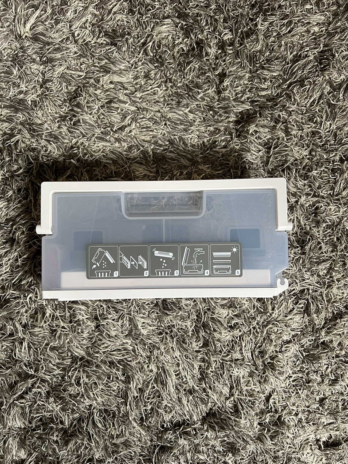 科沃斯t8t9集尘座版尘盒 集尘座专用尘盒 原装配件灰尘盒