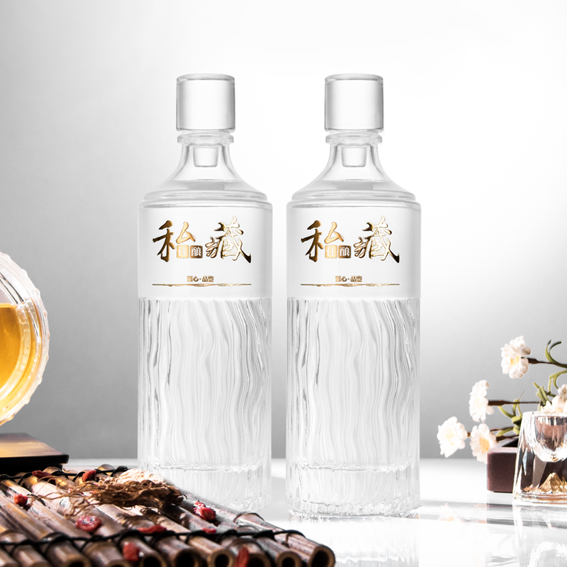 玻璃家用酒壶酒瓶空瓶高档密封分装结婚宴白酒酒具一斤私藏空酒瓶