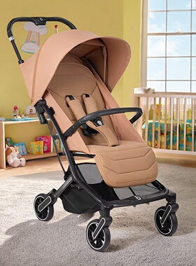 2025新款宝宝好z5婴儿推车轻便铝合金可折叠可坐可躺口袋推车宽座