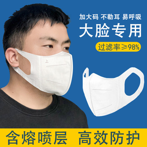 男士加大口罩价格 男士加大口罩图片 星期三