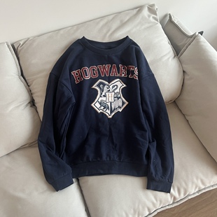 外单外套新款 抓绒运动大童 青少年卫衣圆领加绒童装 130-170