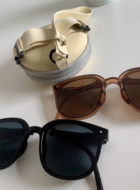 折叠墨镜 夏季防晒太阳镜轻便 弹簧腿 偏光 送一个墨镜收纳盒