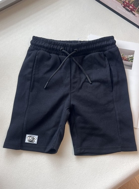 9A新款百搭男女童儿童薄款休闲运动裤中大童裤子舒适短裤100-160