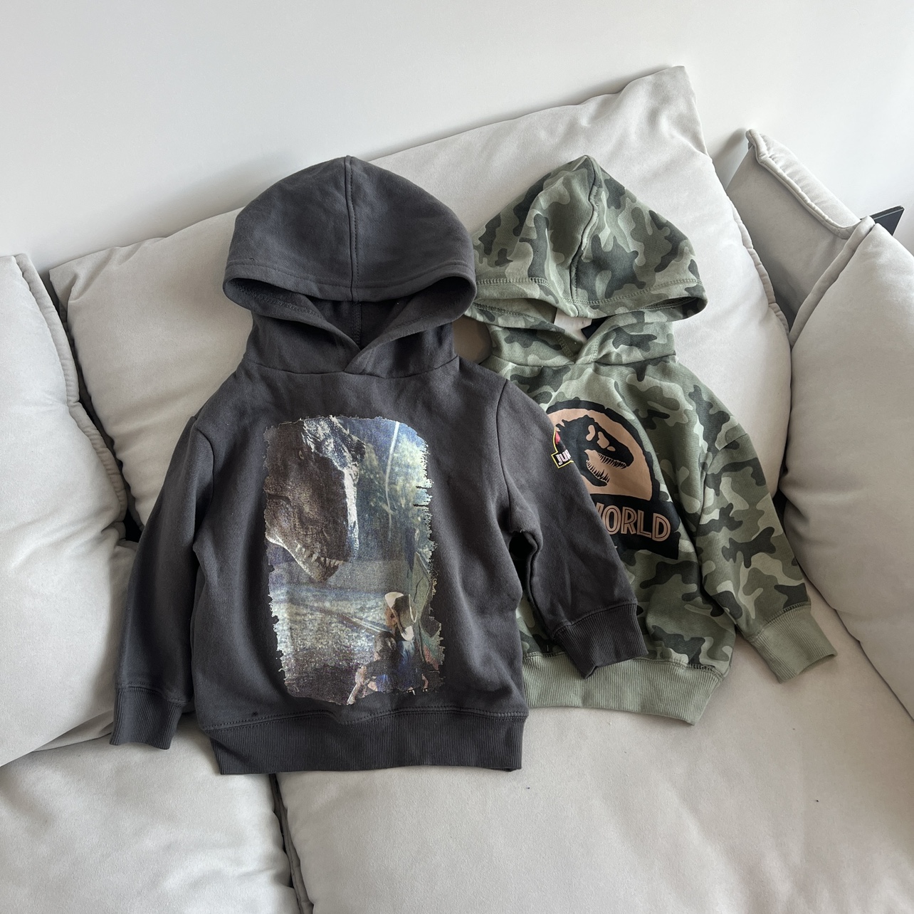 16新款美式超酷外套抓绒运动 小童连帽卫衣加绒童装1-10岁