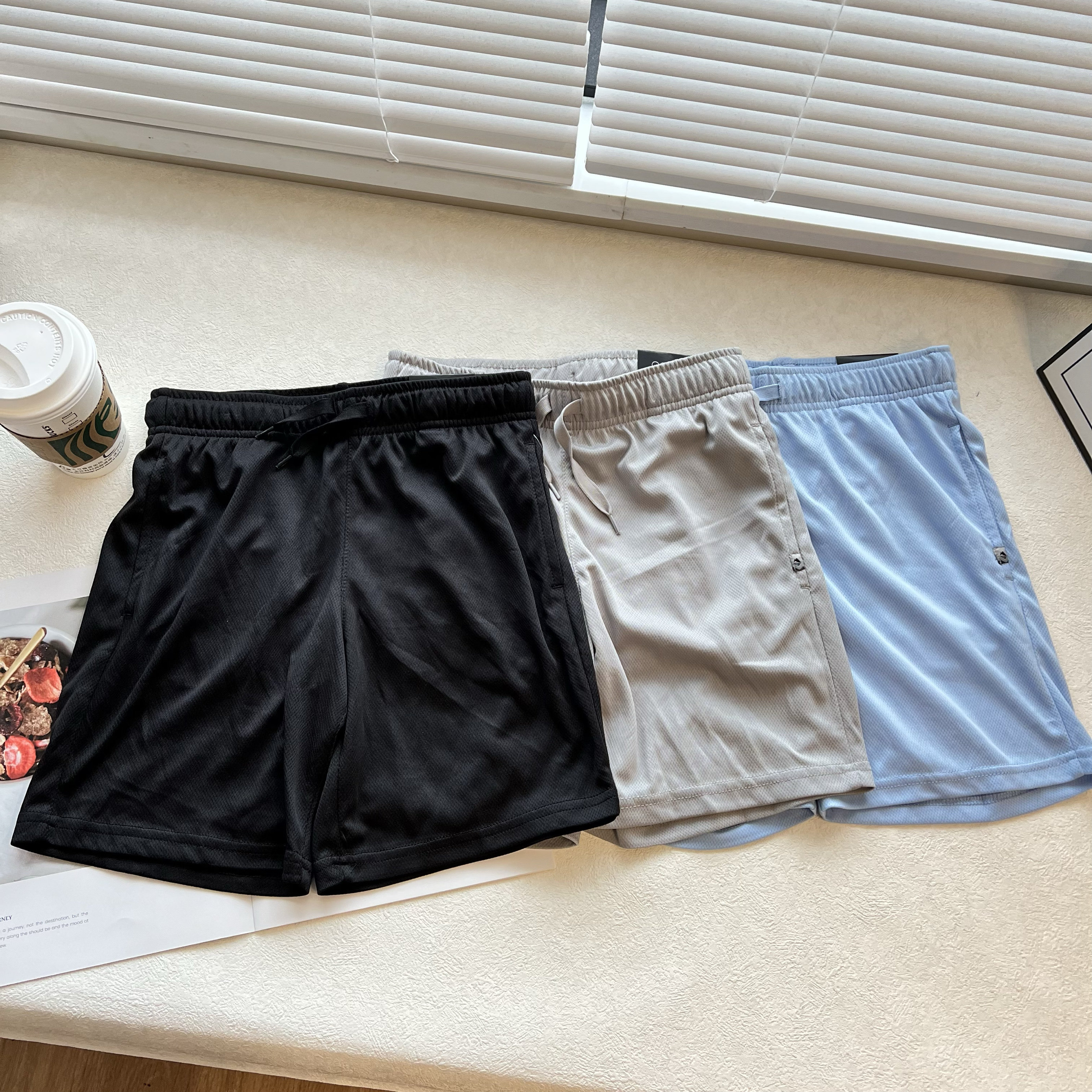 9A 夏装新款男童装运动篮球儿童裤新款裤子跑步 薄速干短裤