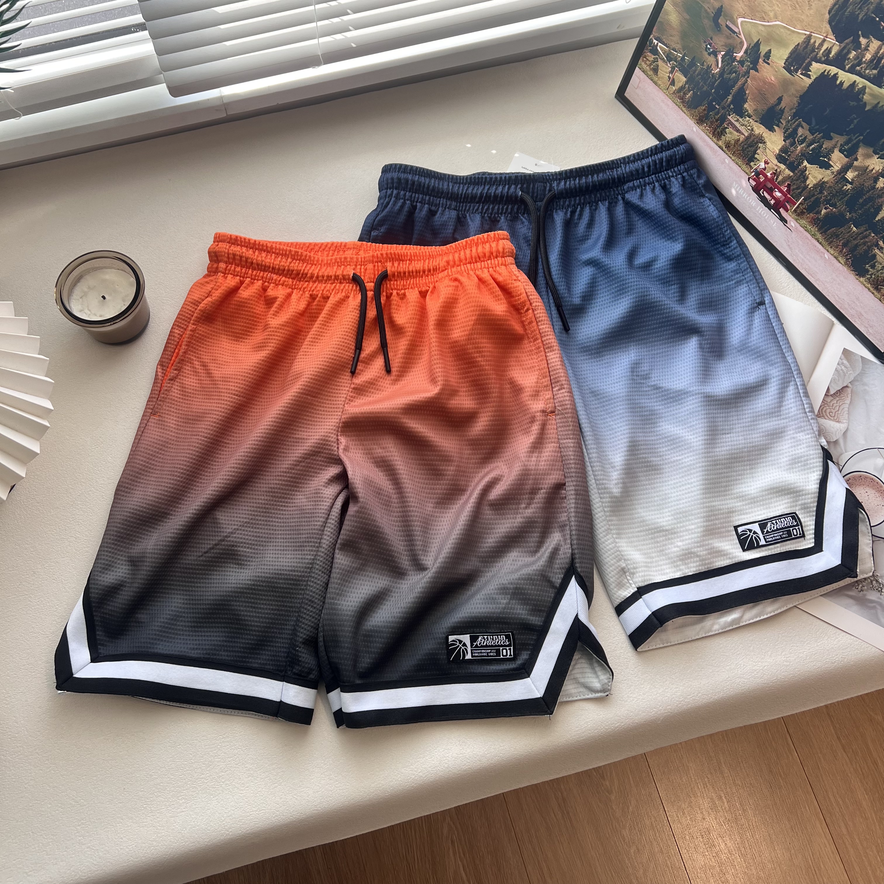 瑕疵7B夏装男童装运动篮球儿童裤新款裤子跑步 户外薄速干短裤