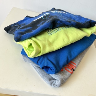 秋装 童装中小童幼儿园抓绒拉绒男童女童卫衣连帽套头 2-10岁