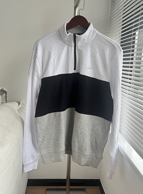 23B160-180 拉绒外套青少年成人男装运动卫衣 秋冬季宽松上衣外套