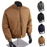 主推美式高街立领棒球棉服飞行夹克棉衣短款外套男货号1030特P55，男装棉衣，电商A010