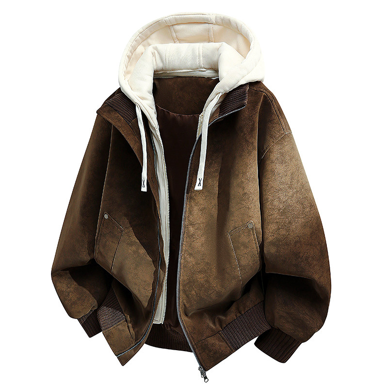 26春季户外直播品质青少年休闲夹克冲锋衣连帽外套2551-P68，男装夹克，电商A010