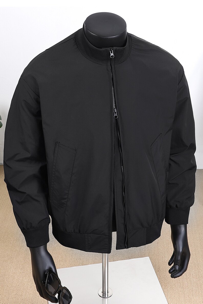 25秋季新款直播品质休闲夹克飞行服防风衣外套7805特P38,男装夹克,电商A010