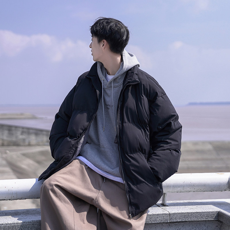 冬装跑量棉衣休闲加厚棉服男女可穿多色可选纯色货号M8219特P39,男装棉衣,电商A010