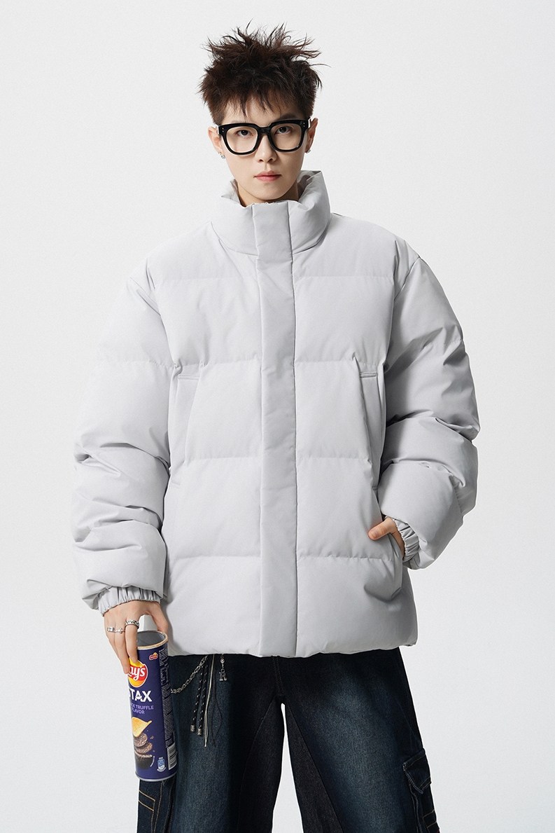 美式冬季重磅三防加绒加厚羽绒棉衣立领厚外套棉服特2001P60,男装棉衣,电商A010