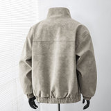 得物品质休闲皮夹克飞行服皮衣男防外套730特P58，男装夹克，电商A010