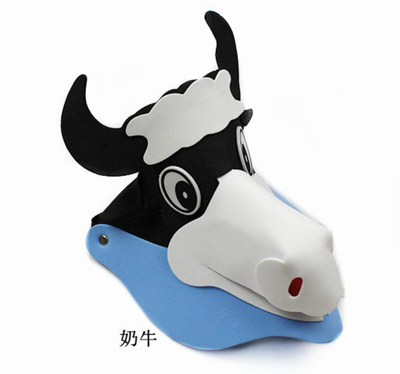 林芳20geva帽子遮阳帽亲子活动卡通头饰十二生肖头饰