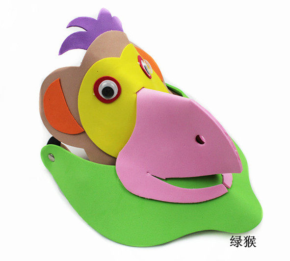 林芳20geva帽子遮阳帽亲子活动卡通头饰十二生肖头饰