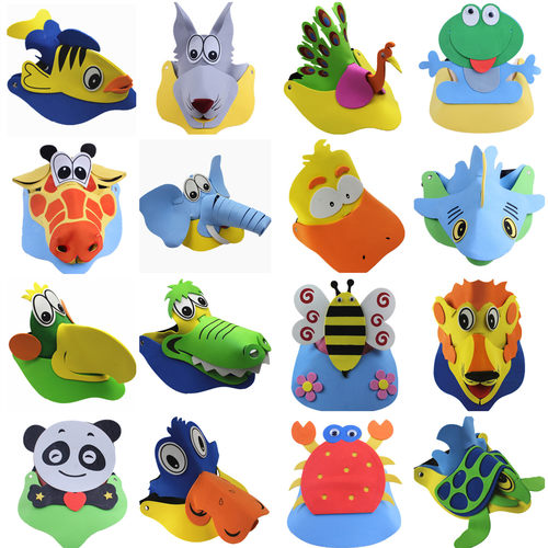 林芳可爱eva帽子卡通头饰