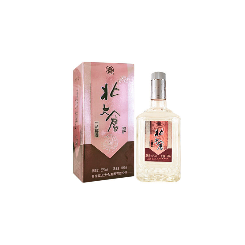 【酒厂自营】北大仓一品醇香 50度浓香风格白酒 500ML*6瓶/箱