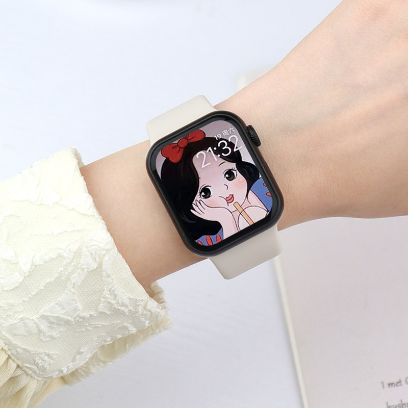 官网适用applewatch9表带iwatch表带se苹果手表表带8智能s7手表带小众男生女款编织41mm45/44/42/40硅胶5/4代高性价比高么？