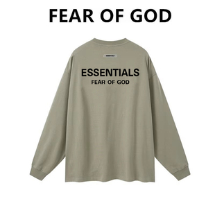 T恤情侣打底衫 FEAR GOD欧美潮牌FOG复线ESSENTIALS字母长袖 潮