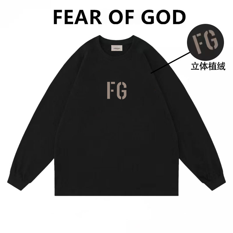FOG长袖t恤潮牌高街情侣