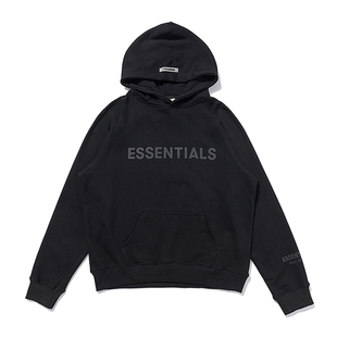 FEAR GOD復(fù)線ESSENTIALS潮牌高街字母FOG連帽寬松情侶衛(wèi)衣男女