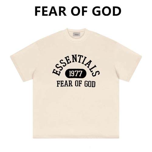 FEAR OG GOD复线ESSENTIALS美式1977潮牌FOG宽松情侣短袖T恤男女