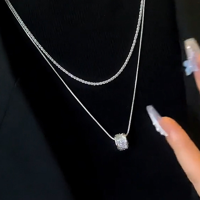 精致重工热爆款女个性嘻哈毛衣链