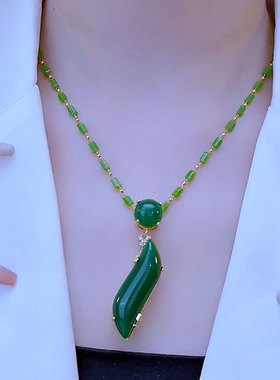 原创精致美人腰气质时尚项链个性