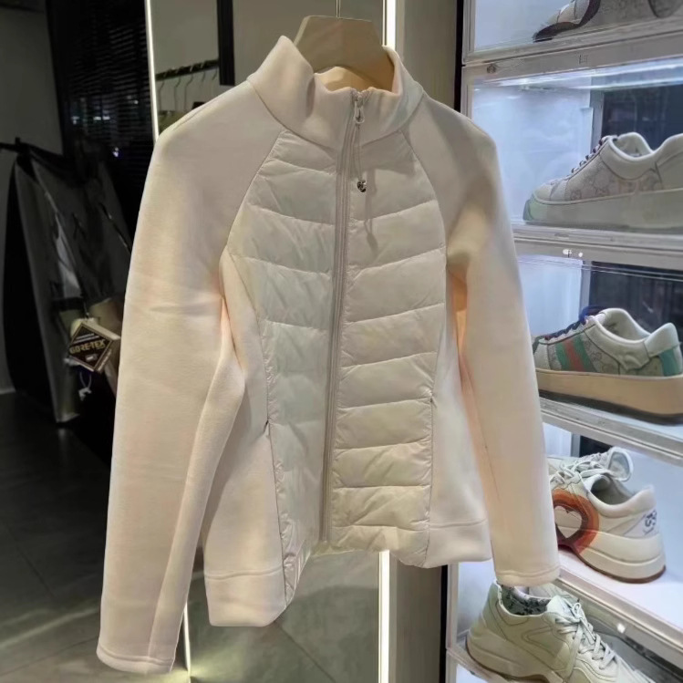 白色轻薄修身羽绒服女冬季2024新款短款显瘦内胆保暖运动瑜伽