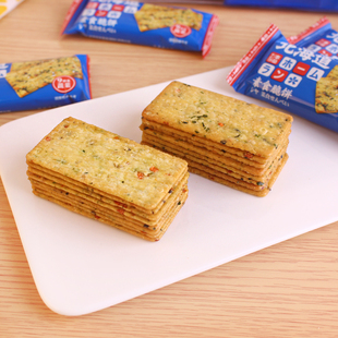 本垒北海道素食脆饼9种类蔬菜薄脆饼干脆片网红零食休闲小吃288g