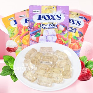 foxs新口味水晶糖霍士FOX S水晶糖网红混合水果硬糖喜糖休闲零食
