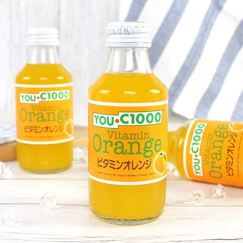 YOUC1000果汁碳酸饮料小瓶进口