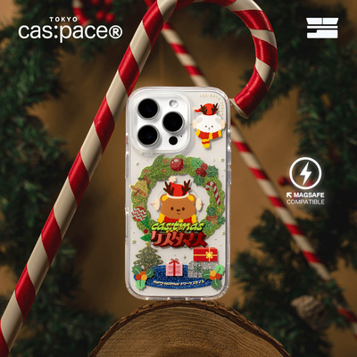 【11月新品】壳空间圣诞cas:tmas磁吸手机壳适用苹果17Pro16promax外壳iPhone15pro新款防摔小众高级感全包