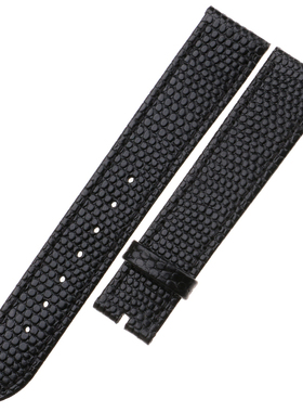 配件可适用于CYMA 西马表 蜥蜴纹 真皮表带 17mm 定制超薄款 男女