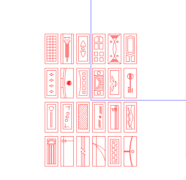 实木门图移门图库 移门矢量图 精雕格式的图