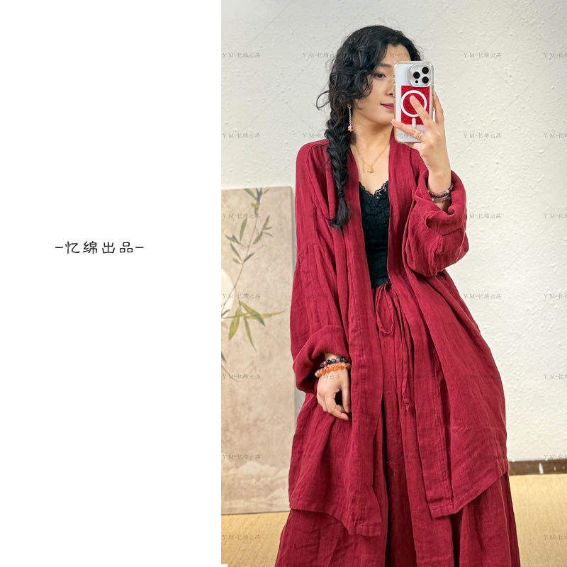 YIMIAN港风复古设计小众上衣