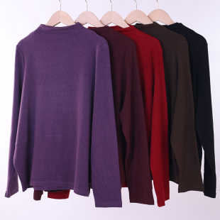 甜美韩版 打底衫 文艺宽松经典 简约半高领长袖 226078 款 YIMIAN